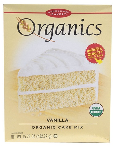 Picture of European Gourmet Bakery Bakery Organic Vanilla Cake Mix&#44; 15.25 Ounce