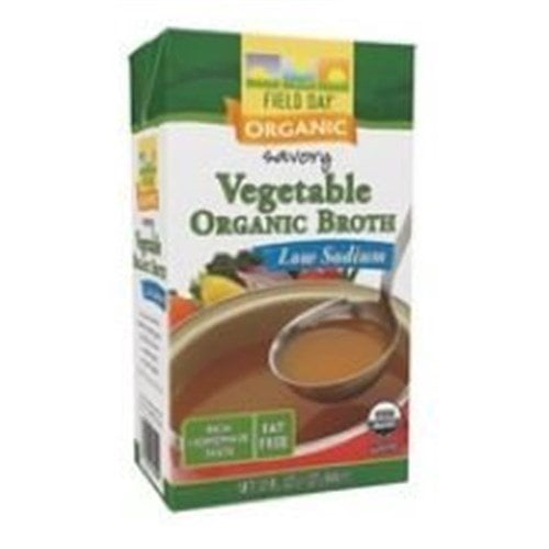 Picture of Field Day Organic Vegetable Broth- Low Sodium- 32 Ounce