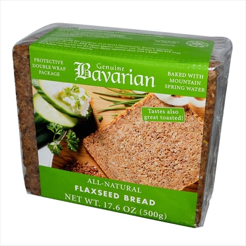 Picture of Genuine Bavarain Flaxseed Bread&#44; 17.6 Ounce