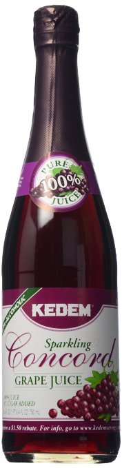 Picture of Kedem 25.4 Ounce Sparkling Juice&#44; Concord Grape