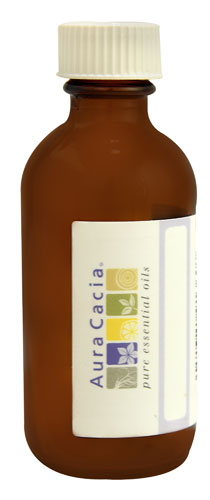 Picture of Aura Cacia Empty Amber Bottle With Writeable Label&#44; 2 Ounce