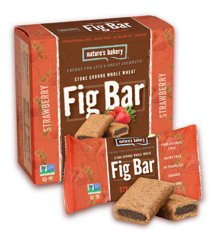 Picture of Natures Bakery 2 Ounce Fig Bar- Whole Wheat Strawberry
