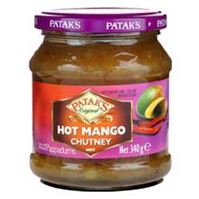 Picture of Pataks Major Hot Mango Chutney - 12 Ounce