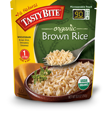 Picture of Tasty Bite 8.8 Ounce Og3 Brown Rice &amp; Lentils