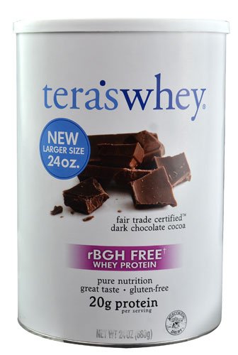 Picture of Teras Whey 24 Ounce Fair Trade Dark Chocolate Protein