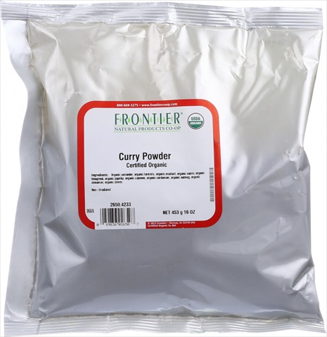 Picture of Frontier Herb Organic Curry Powder Seasoning Blend - Bulk&#44; 1 Lbs.