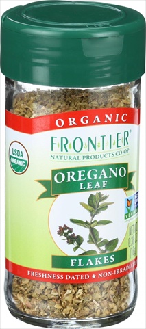 Picture of Frontier Herb 0.36 Ounce Oregano Leaf Organic Flake Cut And Sifted - Fancy Grade