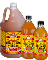 Picture of Bragg 32 fl oz Organic Apple Cider Vinegar- Raw &amp; Unfiltered