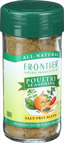 Picture of Frontier Herb 1.34 Ounce Poultry Seasoning - Salt Free