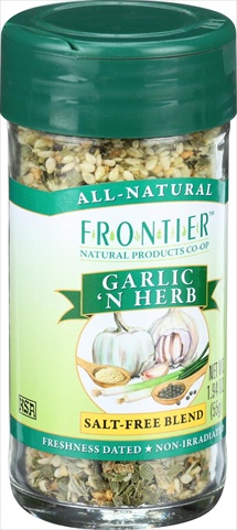 Picture of Frontier Herb 1.68 Ounce Garlic N Herb Seasoning Blend