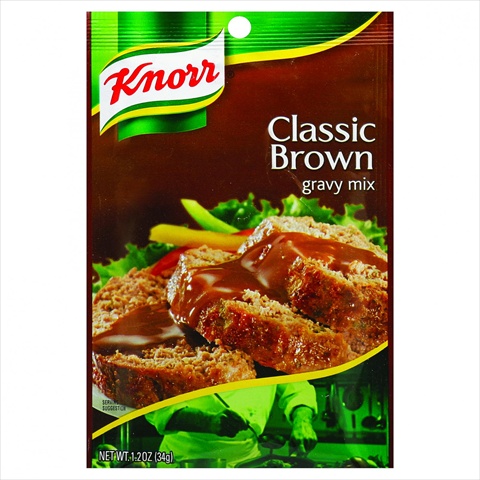 Picture of Knorr 1.2 Ounce Classic Brown Gravy Mix - Pack of 24