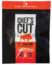 Picture of Chefs Cut Real Steak Jerky Chipotle Cracked Pepper - 2.5 Ounce