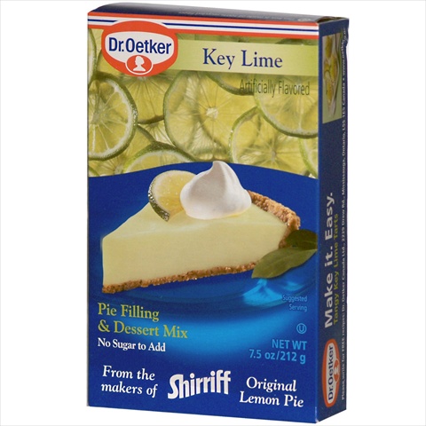 Picture of Dr. Oetker Organics 7.5 Ounce Pie Filling &amp; Dessert Mix- Key Lime