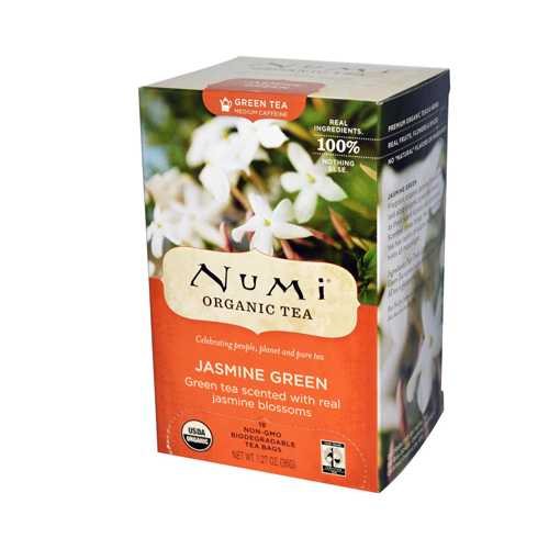 Organic Tea Jasmine Green - 18 Tea Bags