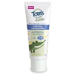 Picture of Toms Of Maine Mild Fruit Natural Fluoride Free Toothpaste - Toddler Training- 1.75 Ounce