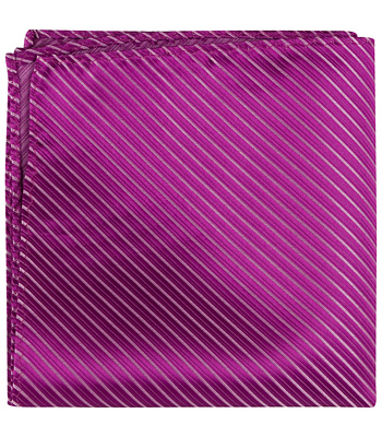 L7 PS - 12 x 12 in. Matching Pocket Square - Purple