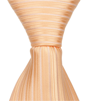 O1 - 6 in. Newborn Zipper Necktie - Orange