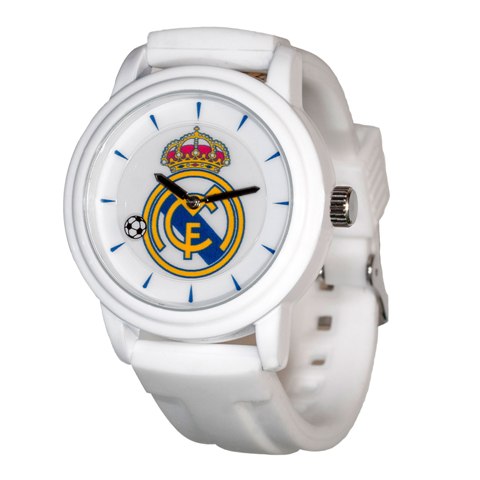 Picture of Real Madrid RM40-W Soccer Club Pro-Line Souvenir Watch&#44; White