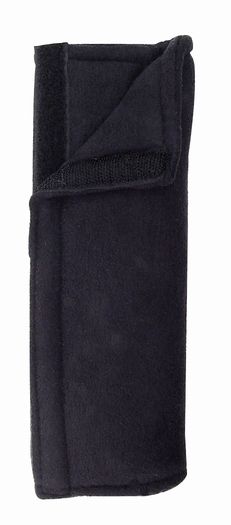 Black Ultra-Soft Seat Belt Comforter Pad