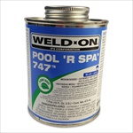 10853 1 Pint PVC Cement, Blue