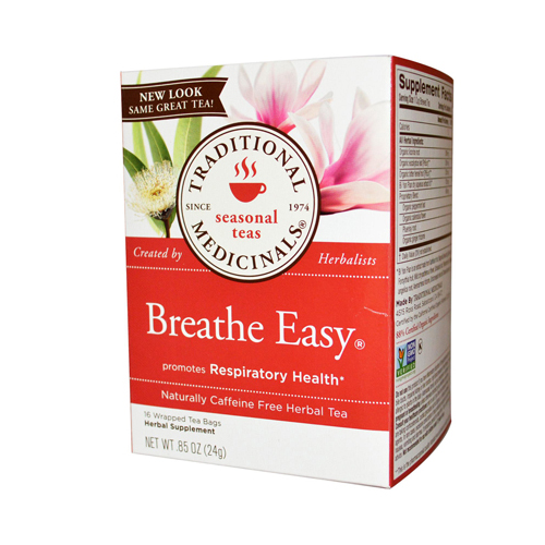 Traditional Medicinals Breathe Easy Herb Tea, 16 Bag