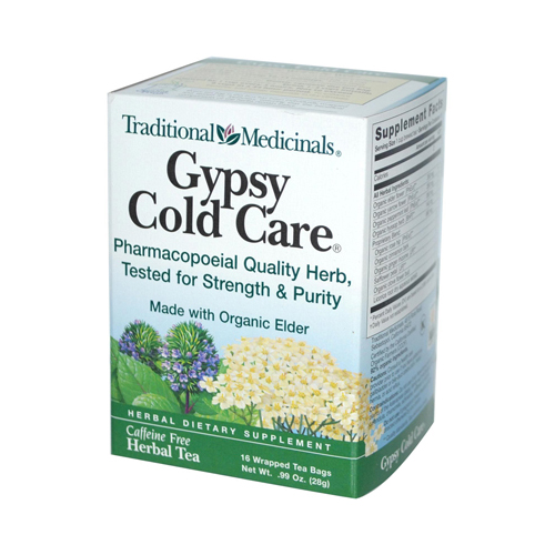 Traditional Medicinals Gypsy Cold Care Herb Tea, 16 Bag