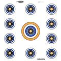 Allen 15208 12 in. 11 Spot Target Allen 15208 12 in. 11 Spot Target