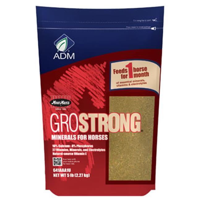 ADM Alliance Nutrition 641AAA1U 5 lbs. GroStrong Horse Minerals