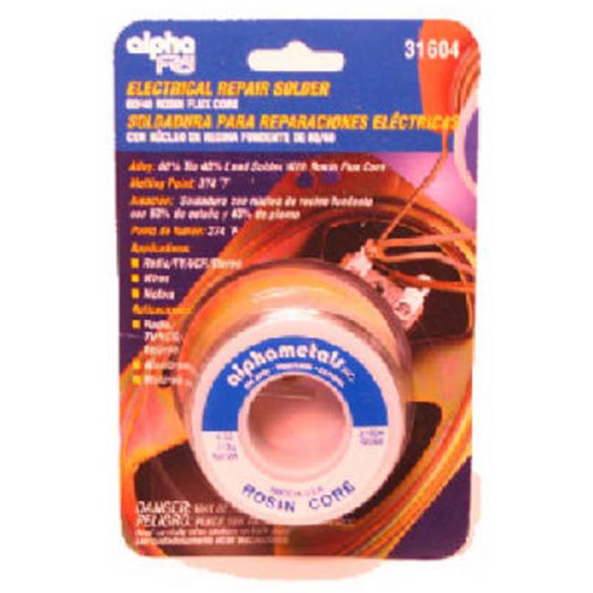 Alpha Metals AM31605 3 oz. .032 Electrical Lead Solder