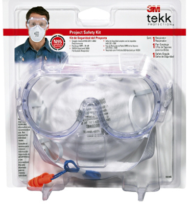 Picture of 3M 93005-80030T Professional Safety Kit with Goggles