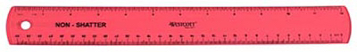 Picture of Acme United 14381 12 in. Shatter Proof Ruler
