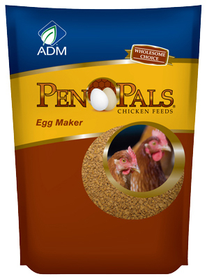 Picture of ADM Alliance Nutrition 70010AAABD 5 lbs. Pen Pals Chicken Feed&#44; Egg Maker Crumble