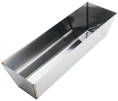 Picture of Advance Equipment 12HR 12 in. Contoured Stainless Steel Heliarc Mud Pan