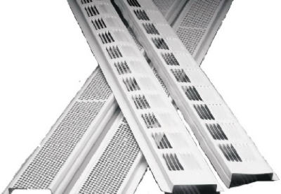Picture of Air Vent 84302 8 ft. Continuous Aluminum Soffit Vent - White