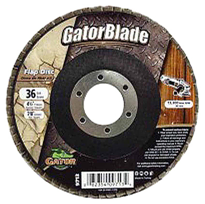 9713-1 4.5 in. 36 Grit Zirconium Oxide Flap Disc