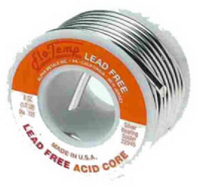 Picture of Alpha Metals AM22955 Non Electrical Solder- 8 oz. .125