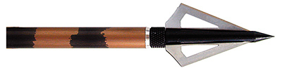 Picture of Allen 14625 Grizzly 3 Blade Broadhead&#44; 125 Grain&#44; 3 Count