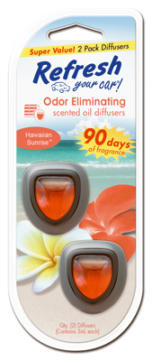 Picture of American Covers 09136 Hawaiian Sunrise Mini Diffuser Pack of 4