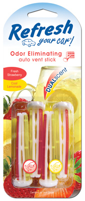 Picture of American Covers 09593 Strawberry  Lemonade Vent Stick Pack of 6