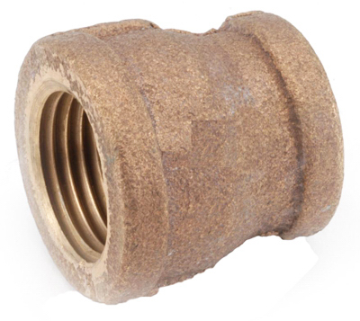 738119-1204 .75 x .25 in. Brass Red Coupling