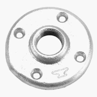2 in. FPT Galvanized Malleable Iron Floor Flange