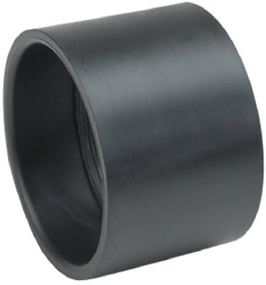 Mueller Industries 02936H 4 in. Coupling- Hub x Hub- Black