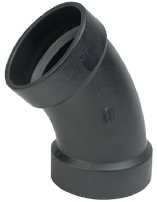 Mueller Industries 02888H 4 in. Hub x Hub- 45 degree - .12 Bend Elbow