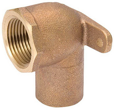Mueller Industries A 62581NL .75 in. Copper Drop Ear Elbow