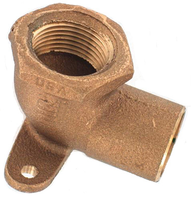 Mueller Industries A 62513NL .5 x .38 in. Drop Ear Elbow