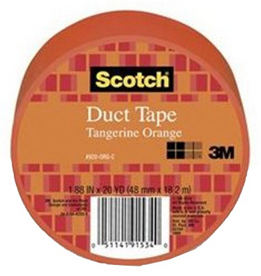 Picture of 3M 920-ORG-C 1.88 in. x 20 yd. Scotch Duct Tape- Tangerine Orange