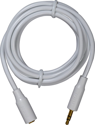 Picture of Audiovox AH735R 6 ft. 3.5 mm. White Exstension Cable