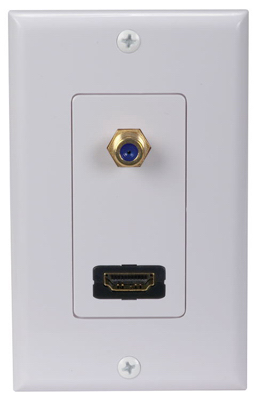 Picture of Audiovox DH202F HDMI F Connector Wall Plate