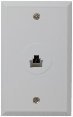Picture of Audiovox TPH552R Rj45 Flush Mounted - White