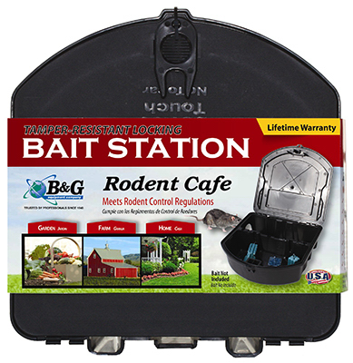 Picture of B & G Equipment 25000261 Tamper Resistant Rodent Bait Station